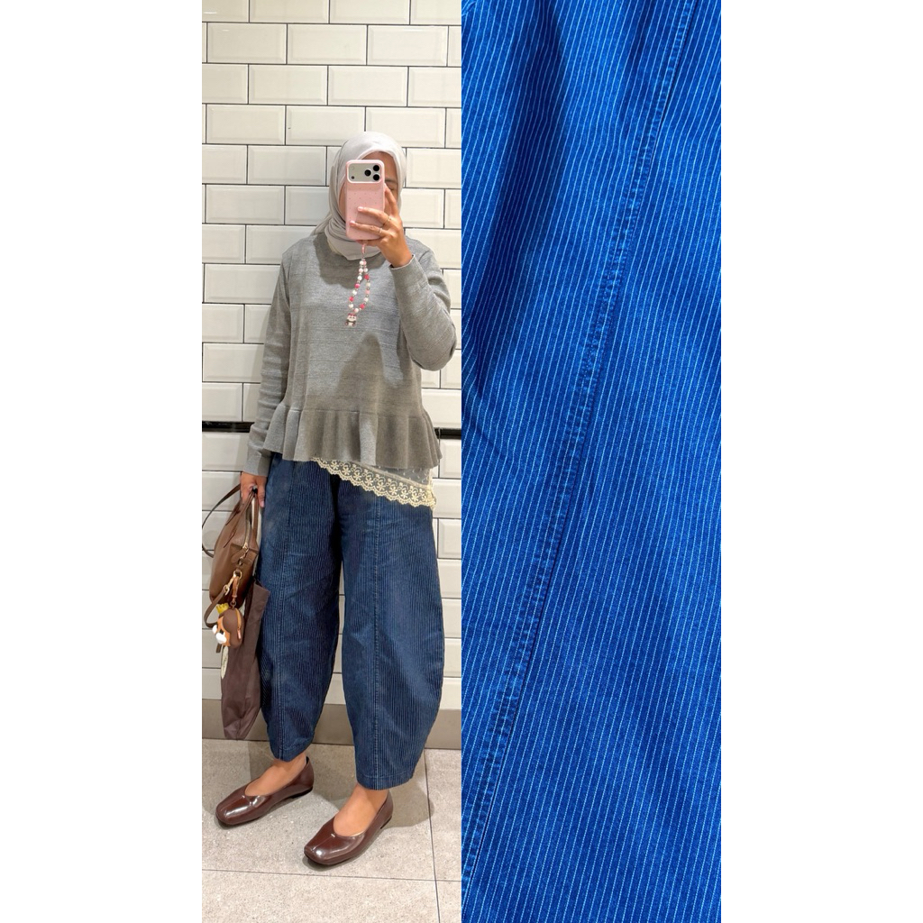[Clothsister] BARREL STRIPE PREMIUM | BARREL PANTS JEANS | BARREL PANTS POLOS