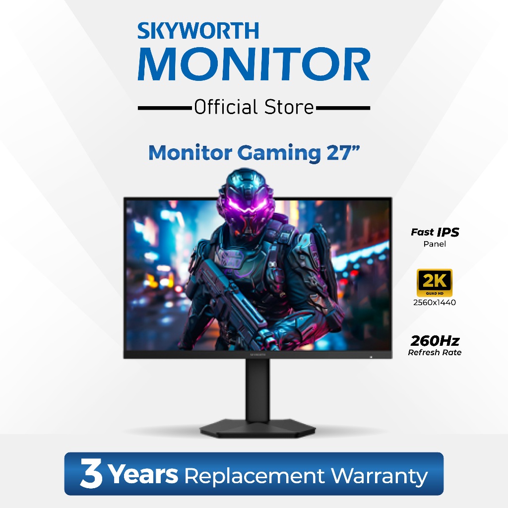 SKYWORTH MONITOR 27 INCH 2K 180HZ