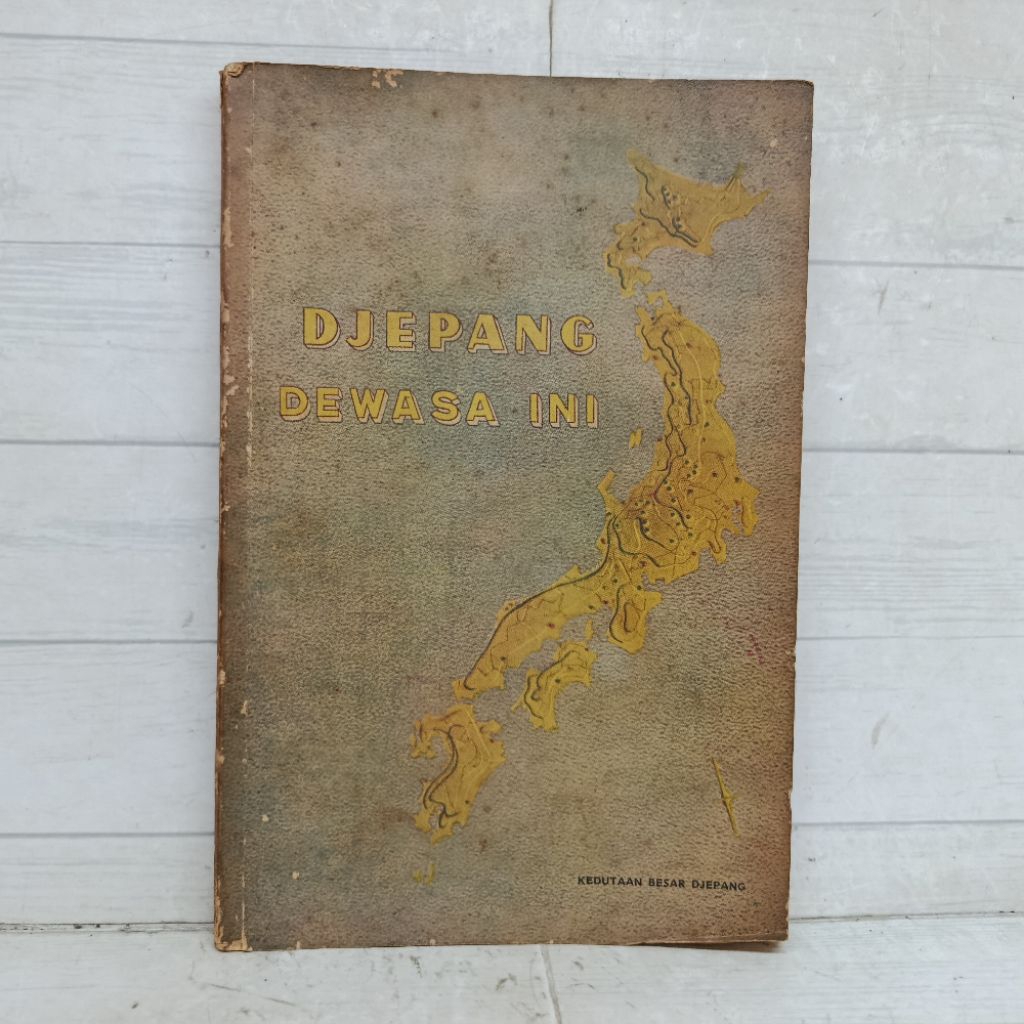 Buku Djepang Dewasa Ini softCover Ejaan Lama