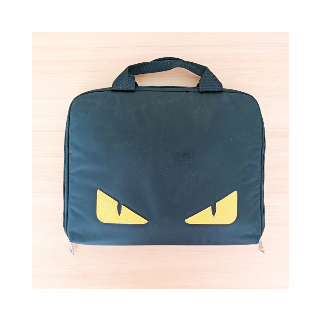 Fendi Monster Bag Bugs Laptop Case Pouch (33x26cm)