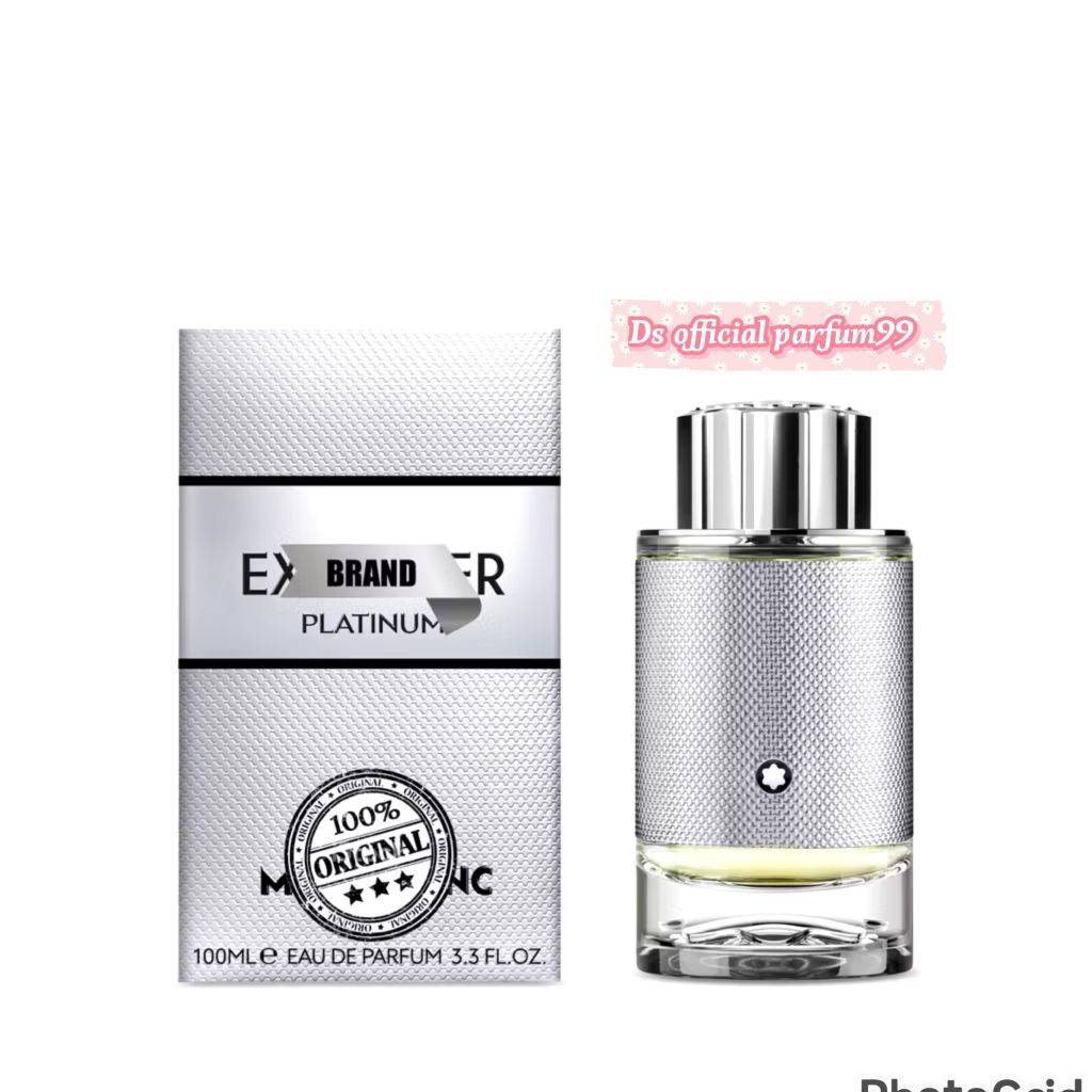 parfum original MB EX PLORER PLATINUM 100ml men ori store defect