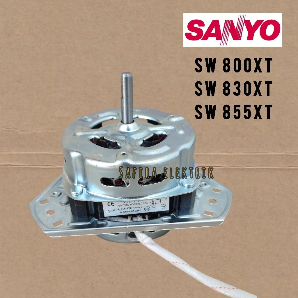 DINAMO PENGERING SANYO 8 KG SW 800XT 830XT 855XT / MOTOR SPIN MESIN CUCI 2 TABUNG SW800XT SW830XT 85