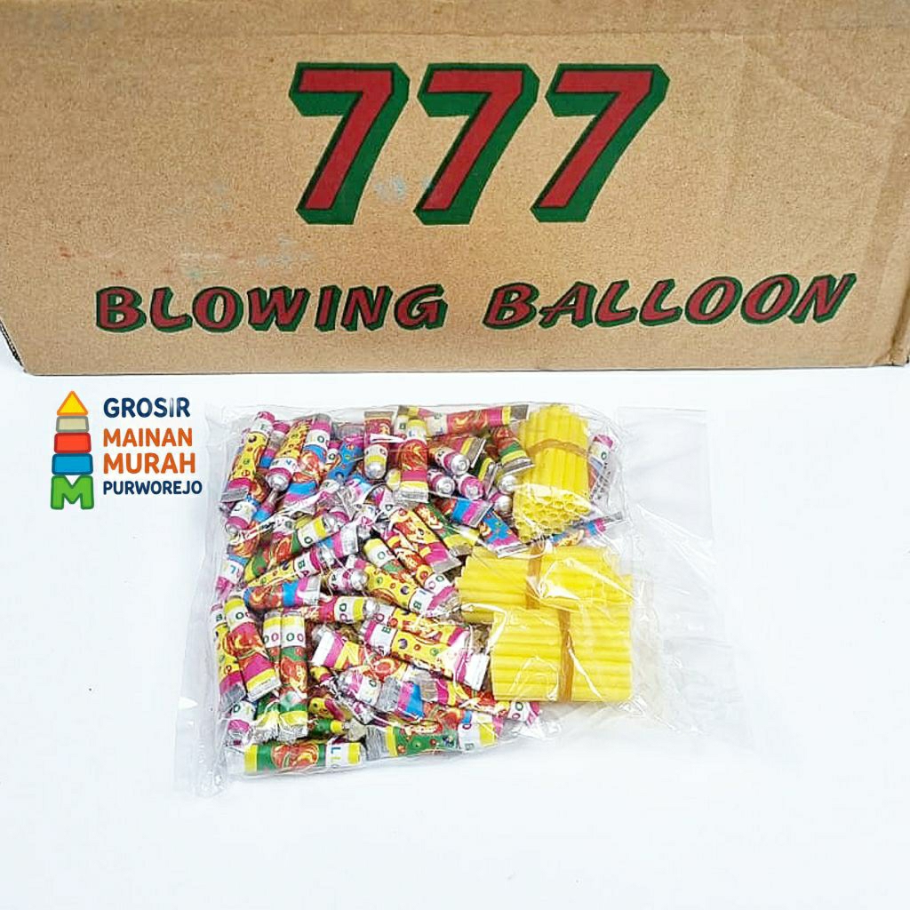 Balon Odol balon Tiup murah Jadul Merek 777 Isi 100 Pcs Grosir Purworejo