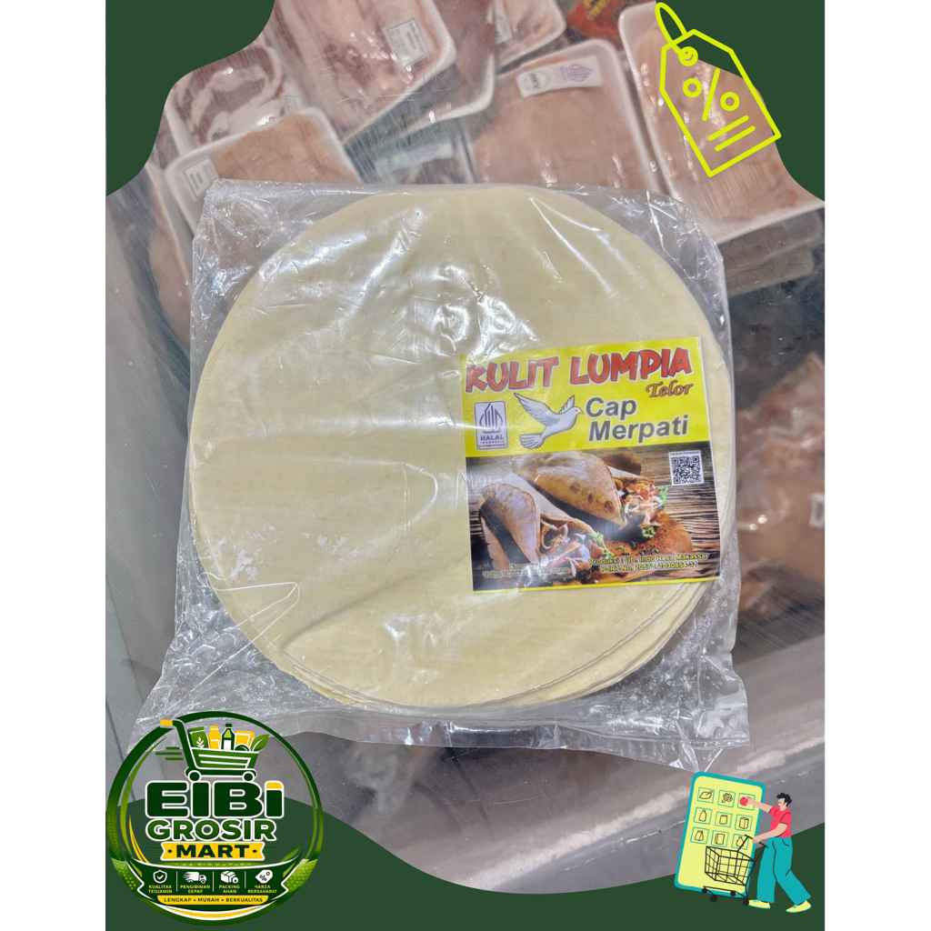 KULIT LUMPIA CAP MERPATI FROZEN FOOD