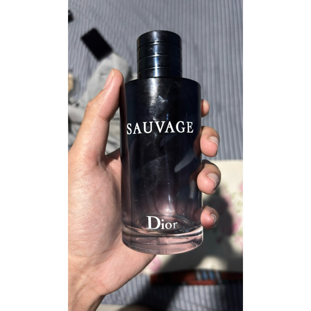 botol kosong dior sauvage edt