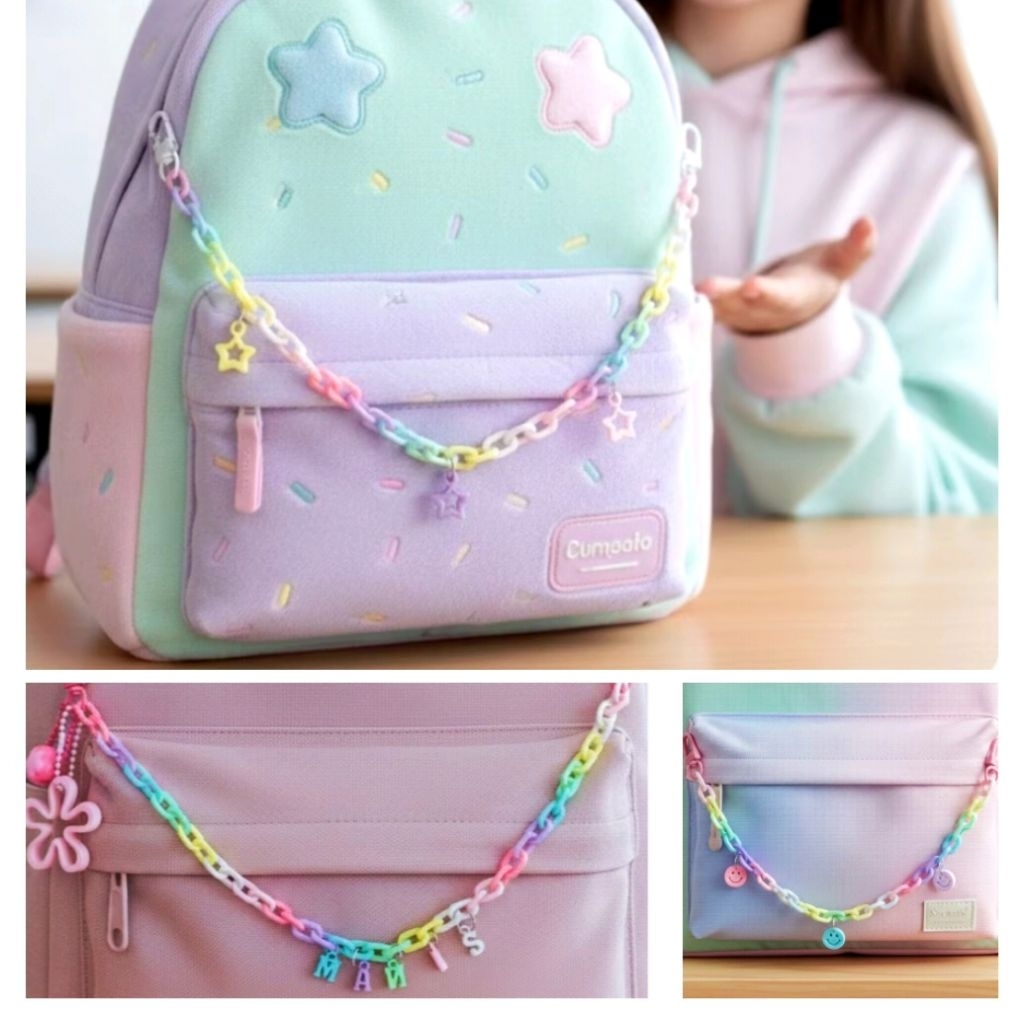 BAG CHARM RANTAI KECIL VOL.4 GANTUNGAN TAS GANTUNGAN CELANA JEANS KEYCHAIN
