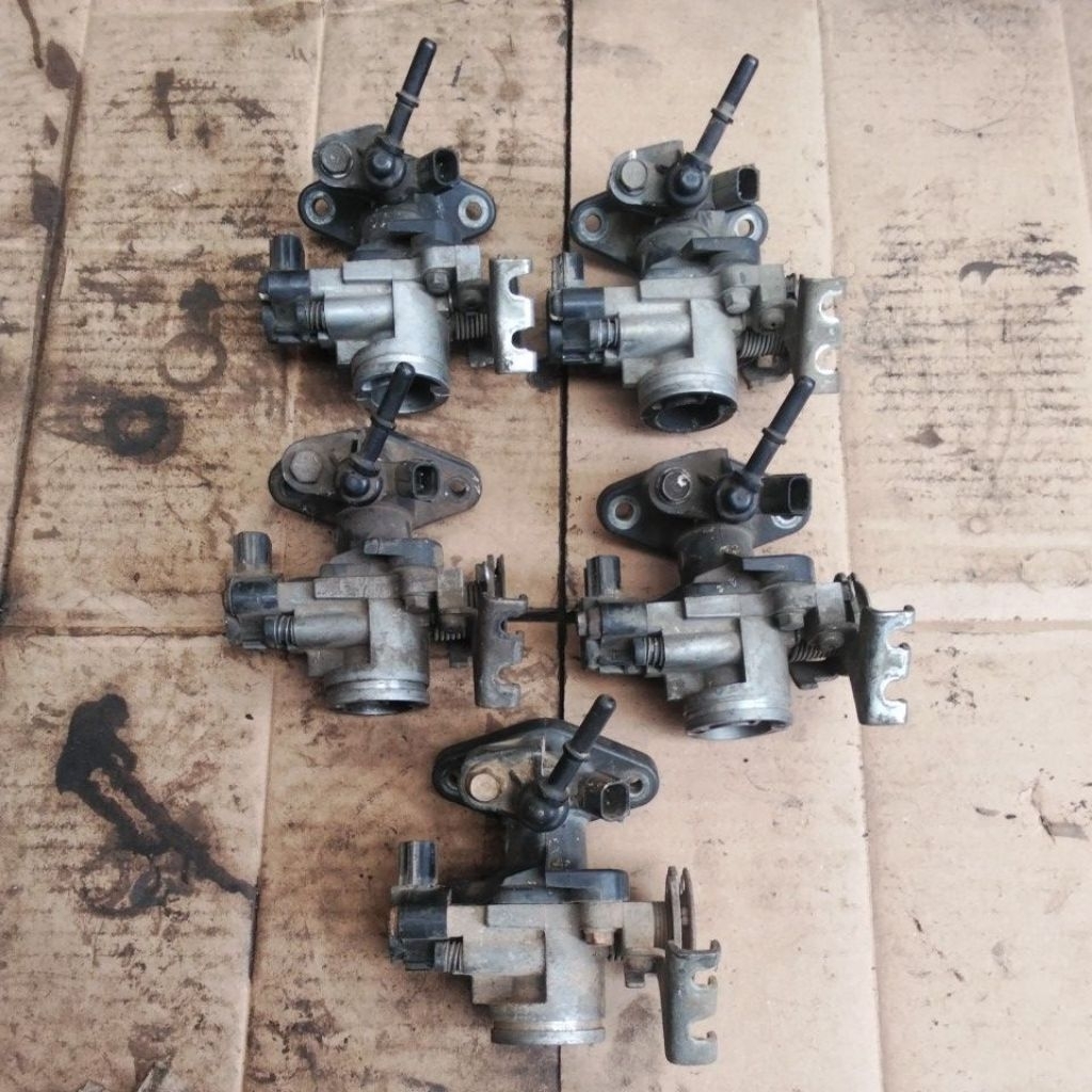 TB SET THROTTLE BODY ORIGINAL HONDA REVO FIT FI INJEKSI KO3