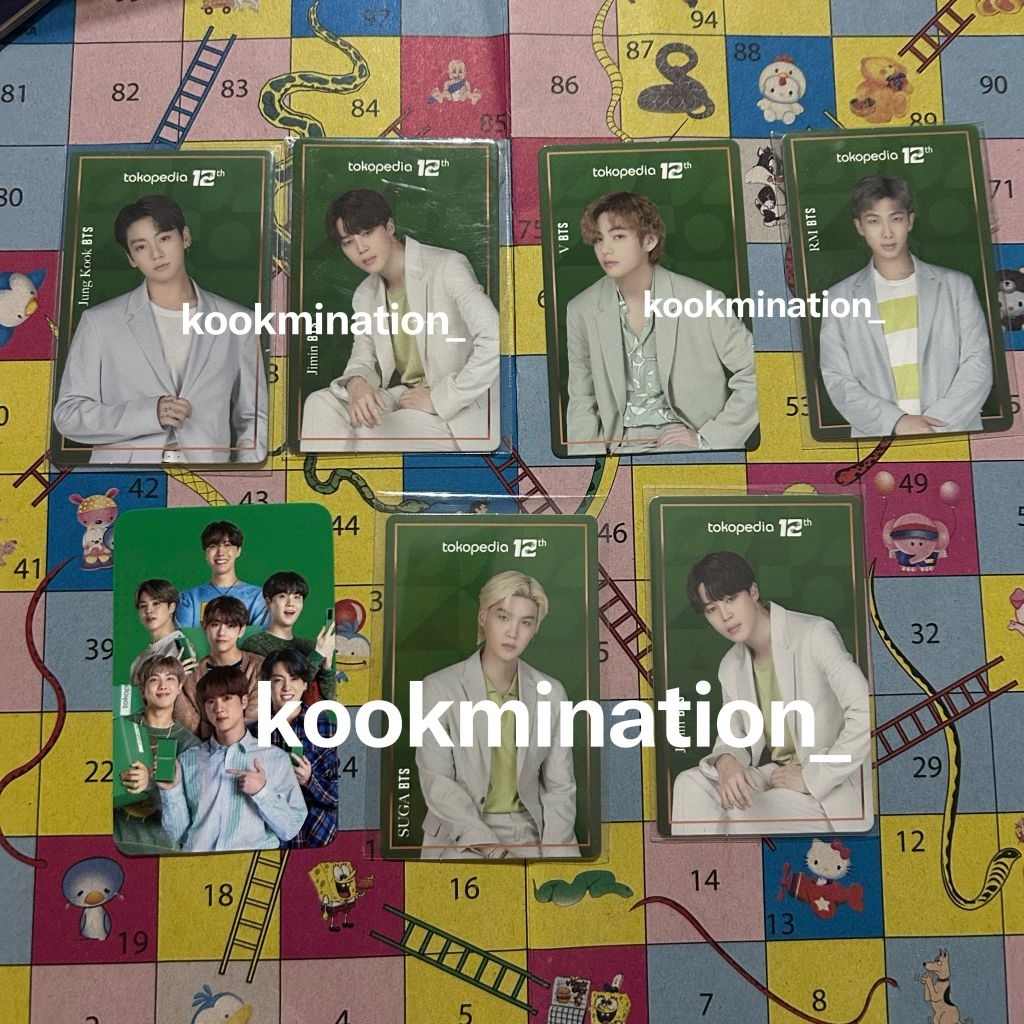 PHOTOCARD BTS EVENT TOPEDDD