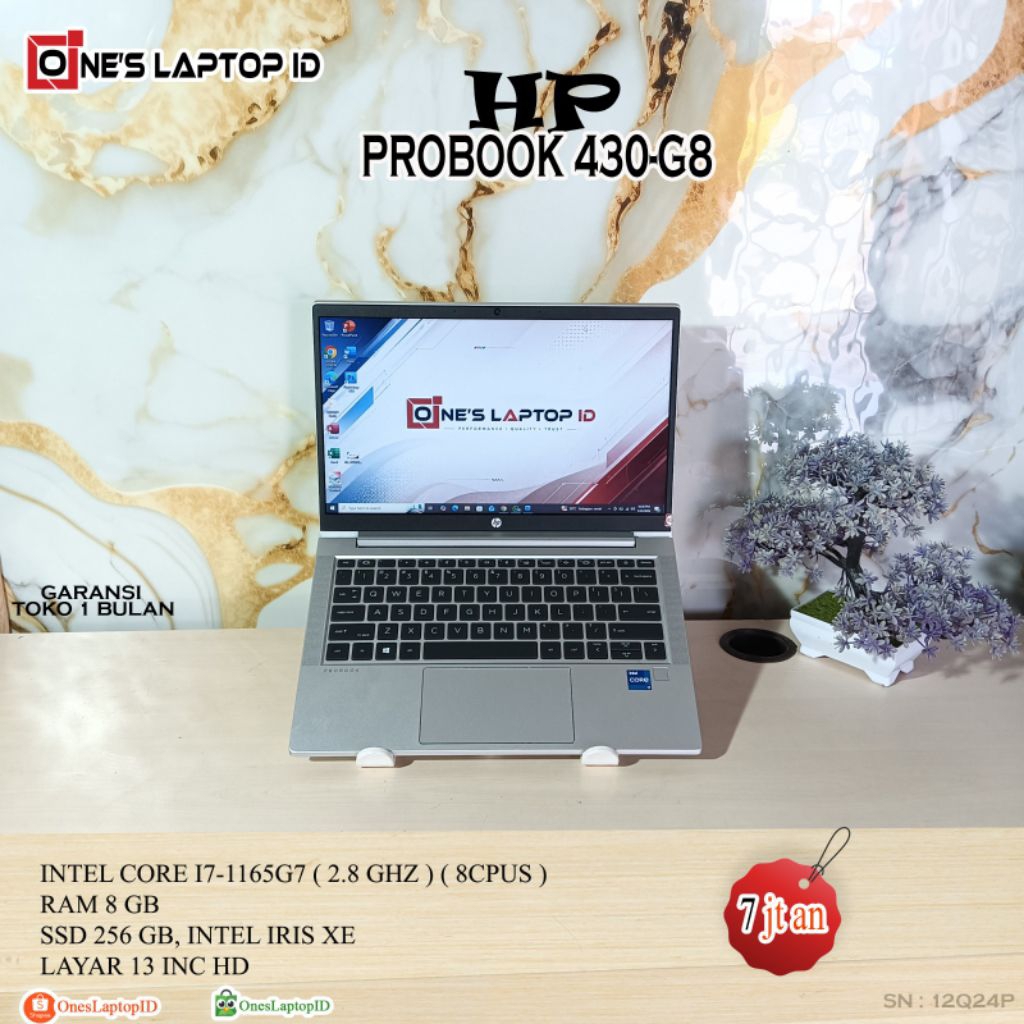 HP PROBOOK 430-G8 I7-1165G7