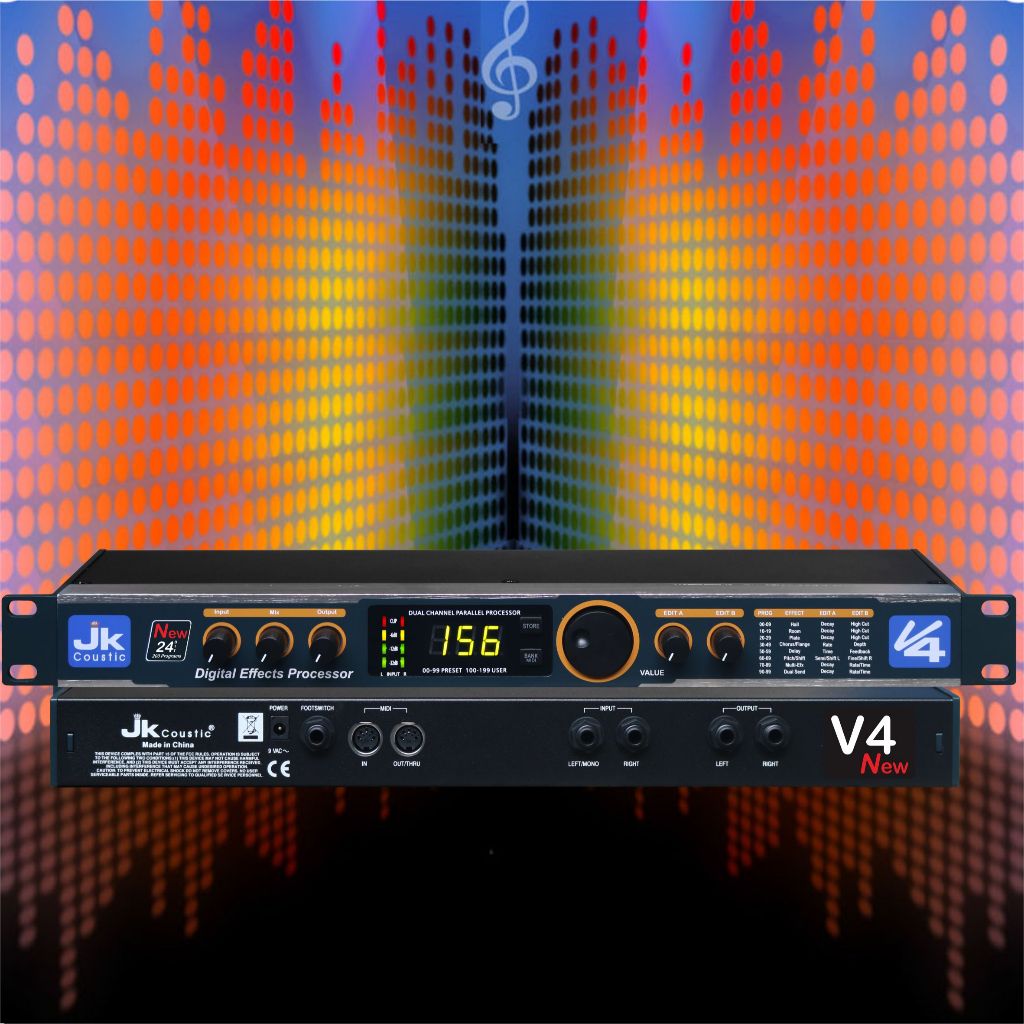 Efek vocal Jk coustic V4 New + Silver