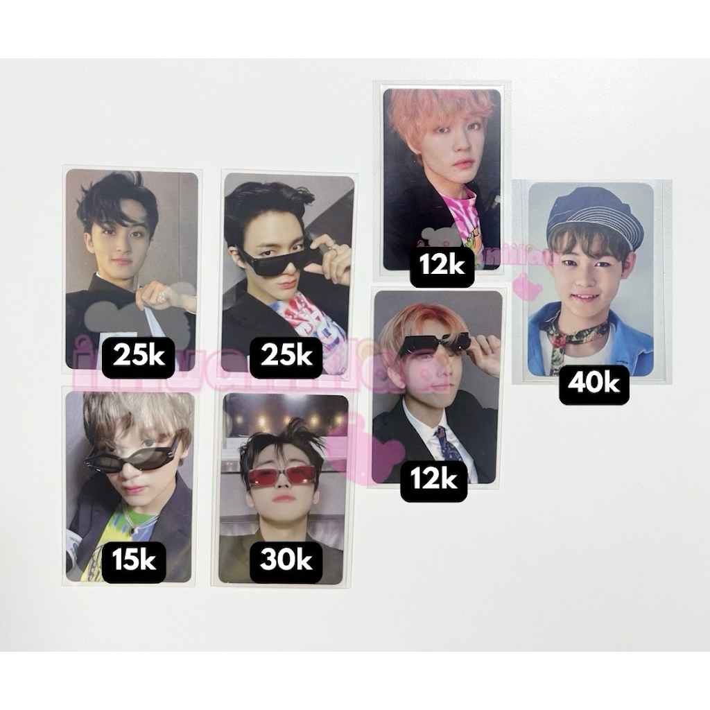 WTS/WTB PC Photocard nct dream hello future mark agent pc jeno agent pc haechan agent pc jaemin agen