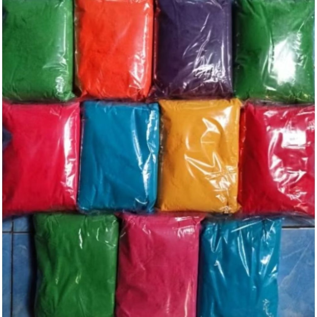 Holi powder / bubuk warna pesta / color run / warna warni pesta