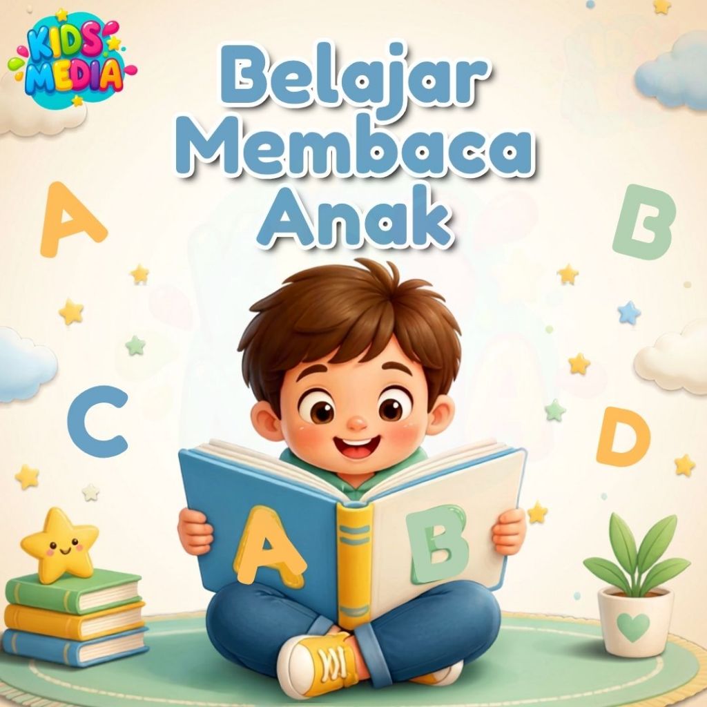 [K0221] Belajar Membaca Anak | Worksheet Belajar Membaca untuk Anak