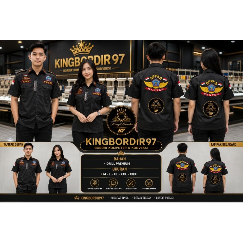 Kemeja BPPKB Banten/Kemeja Ormas BPPKB Banten