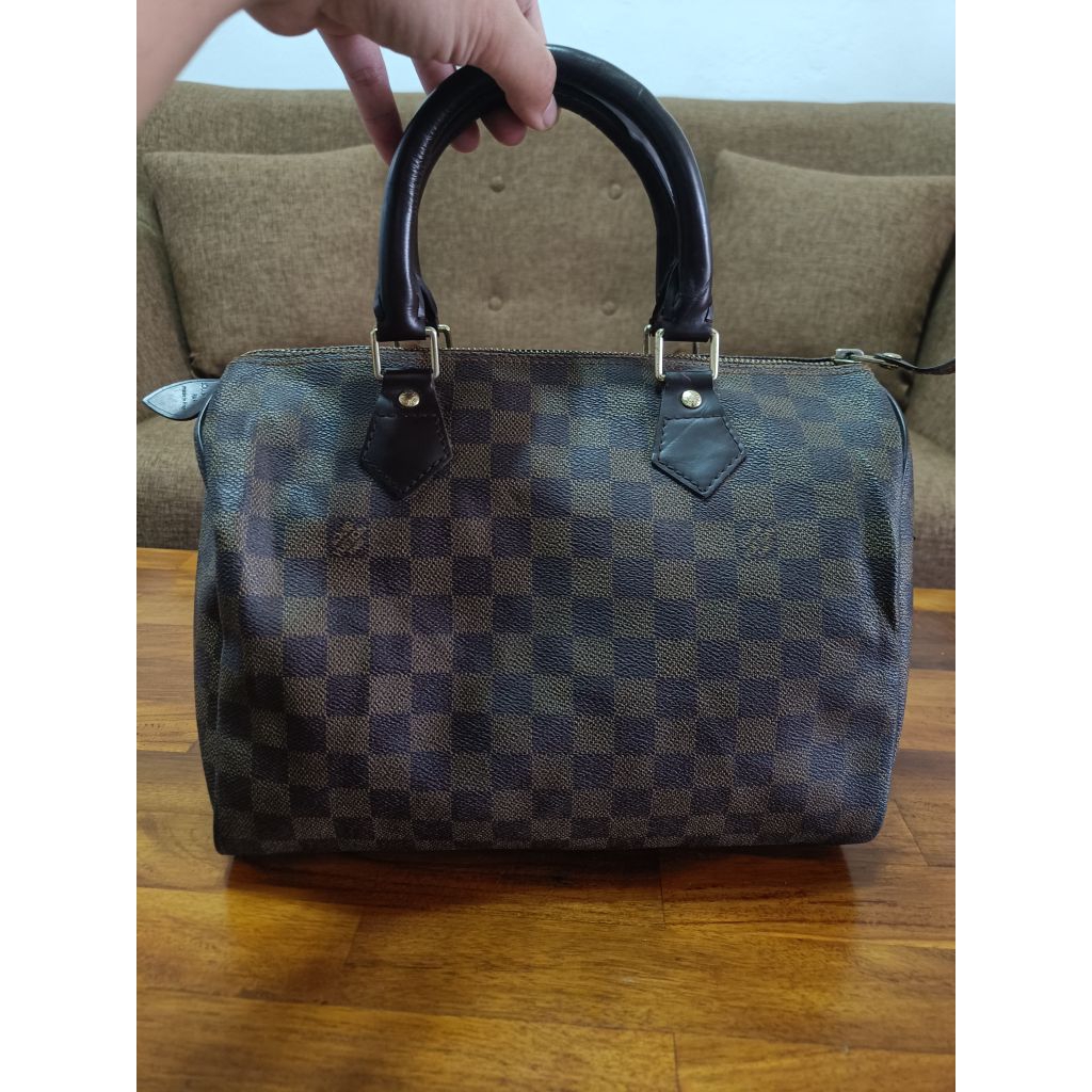 Preloved tas spidi LV Damier