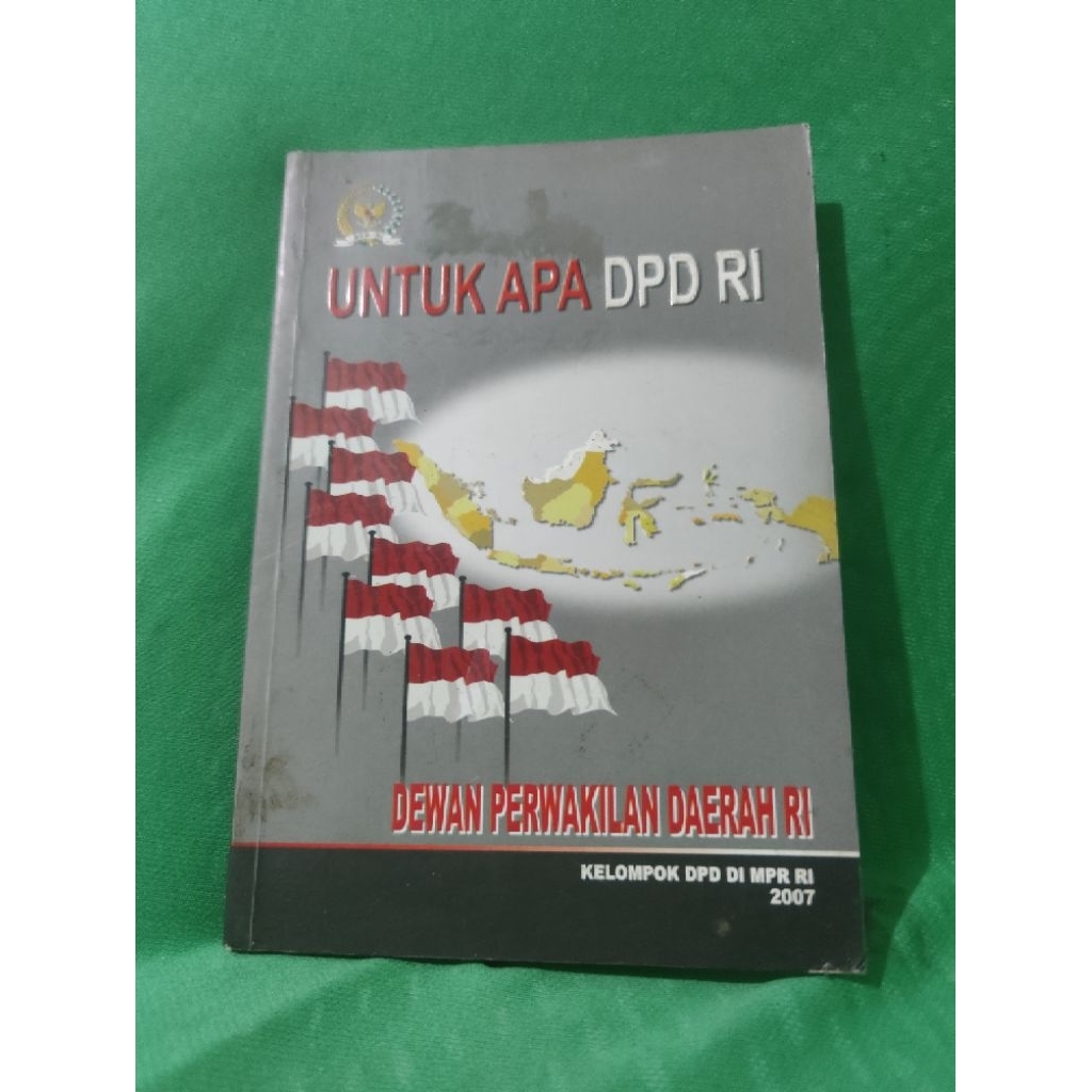 BUKU UNTUK APA DPD RI