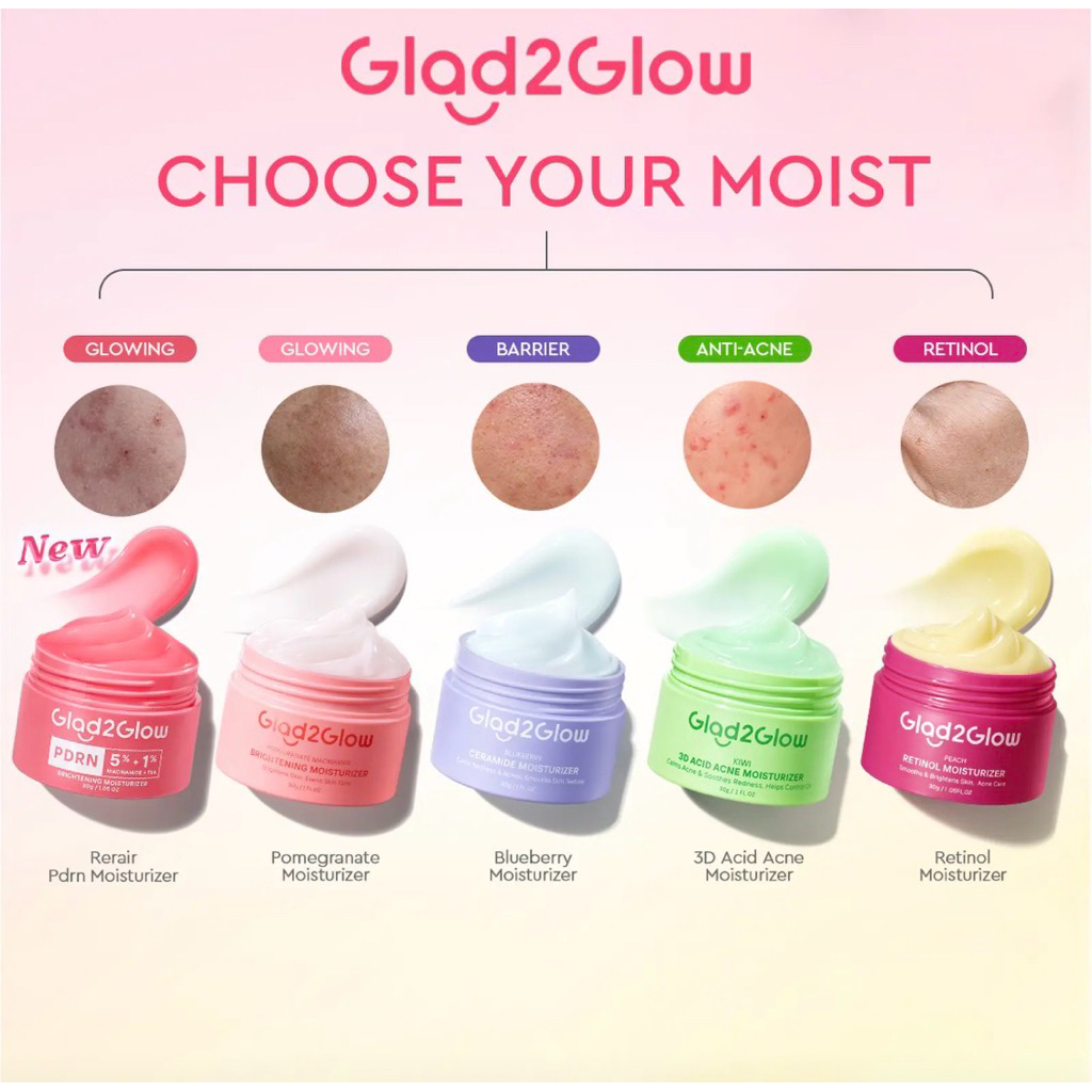 [ORI] Glad2Glow Moisturizer G2G Glad 2 Glow