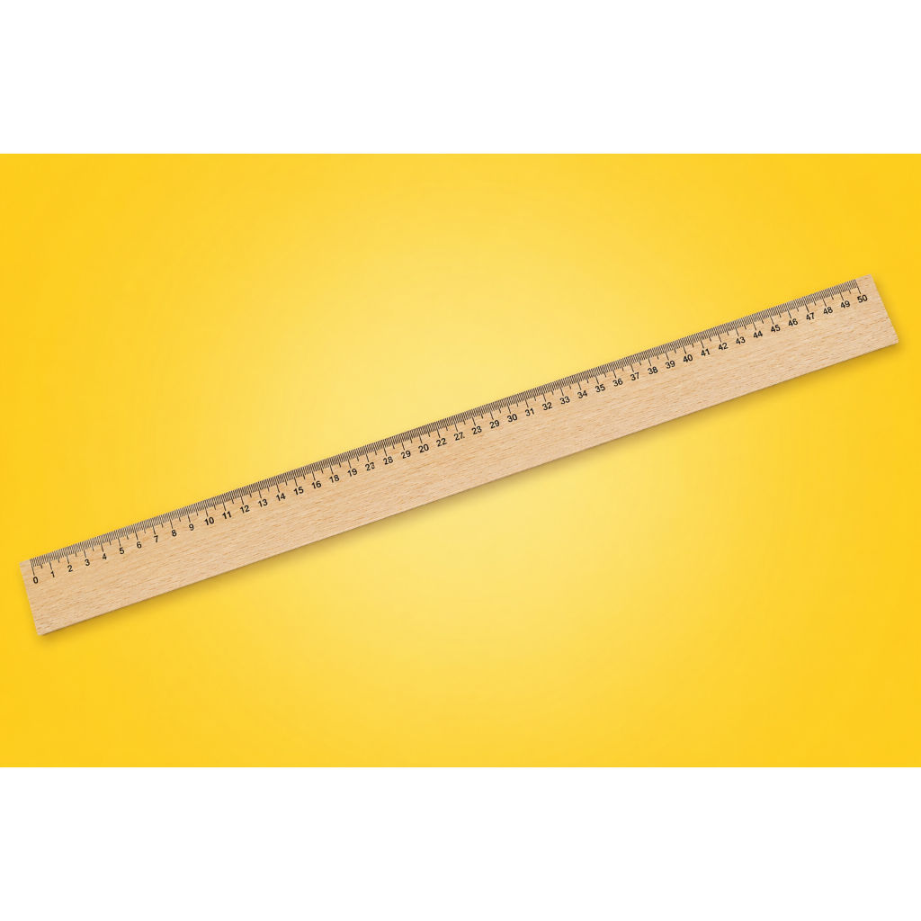 Mistar Kayu 50 cm