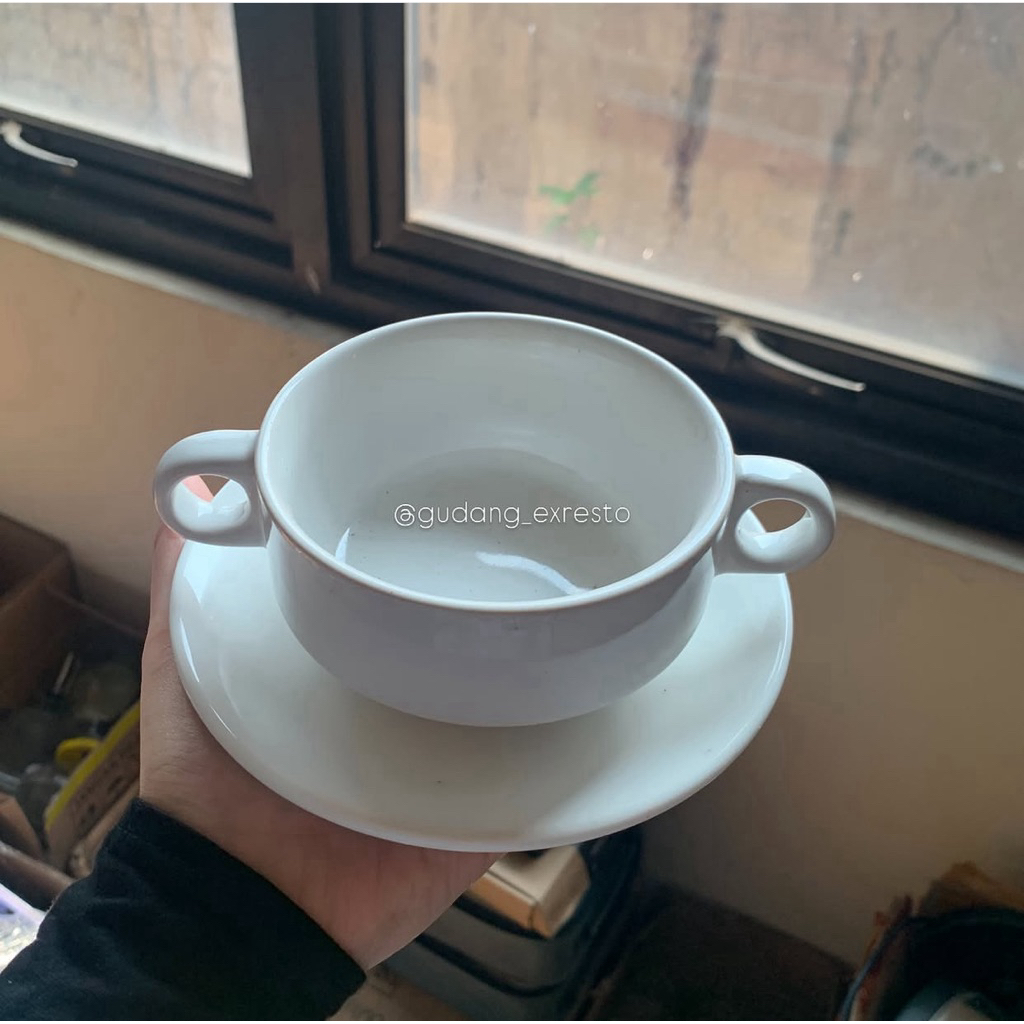 [BEKAS] MANGKOK SOUP + PISIN EX RESTO