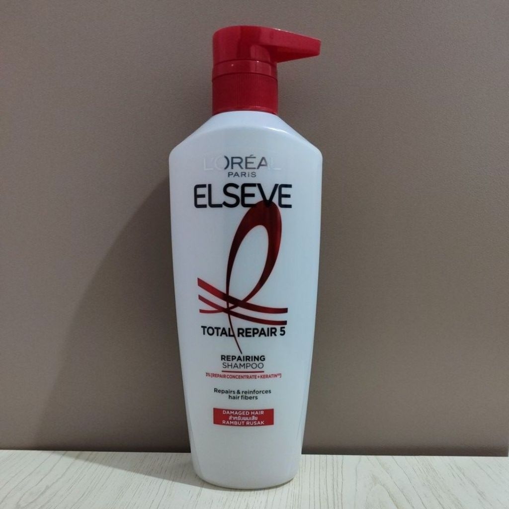 Loreal Paris Elseve Shampo Total Repair 5 Repairing Shampo 620 ml / 620ml