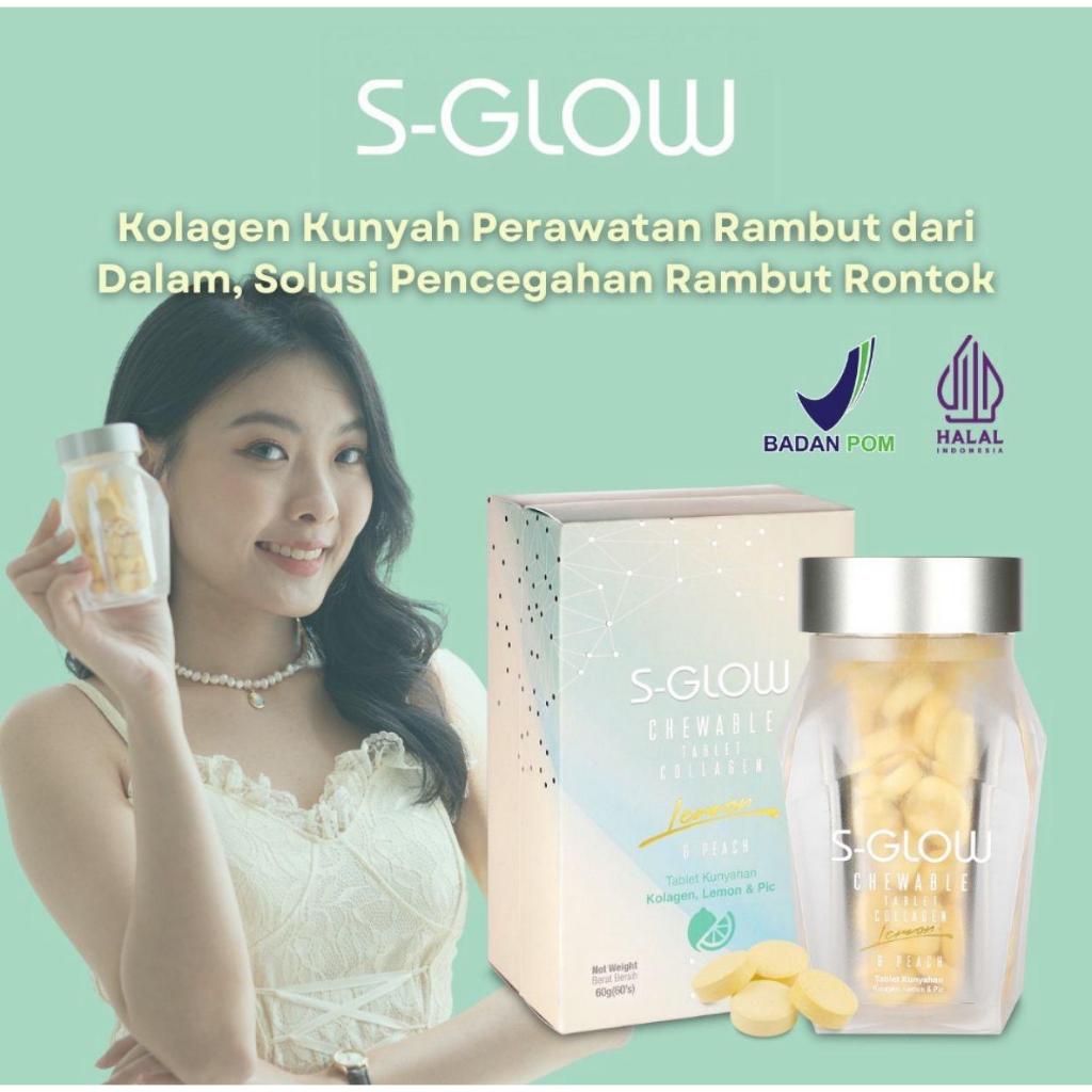 SGlow S GLOW S-Glow Vitamin Rambut Novia Femoire Suplemen Kesehatan Wanita & keseimbangan hormon Est