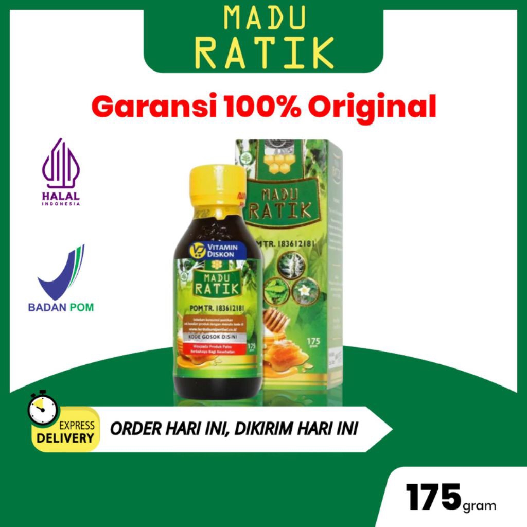 Madu Ratik Herbal Original Asli 100% Untuk Atasi Asam Urat, Rematik, Kesemutan, dan Nyeri Tumit