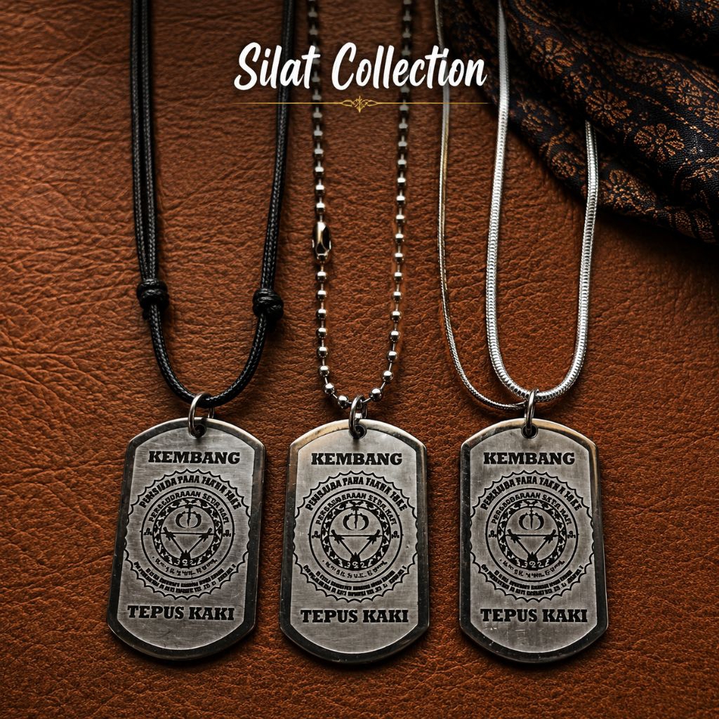KALUNG KEMBANG TEPUS KAKI/kalung cord winongo/kalung rantai winongo/kalung pshw/kalung kembang tepus
