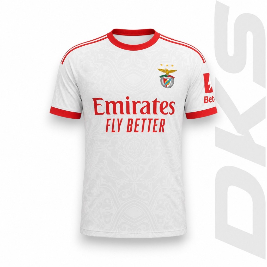 Jersey SL Benfica Away 2026 2027 Full Printing