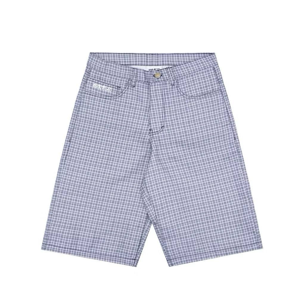 Satisfaction Jort Pants Plaid Unisex_