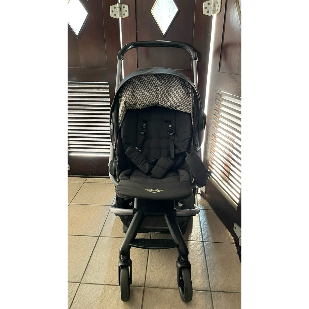 Easywalker MINI Stroller Preloved Original - Black - Reversible Seat