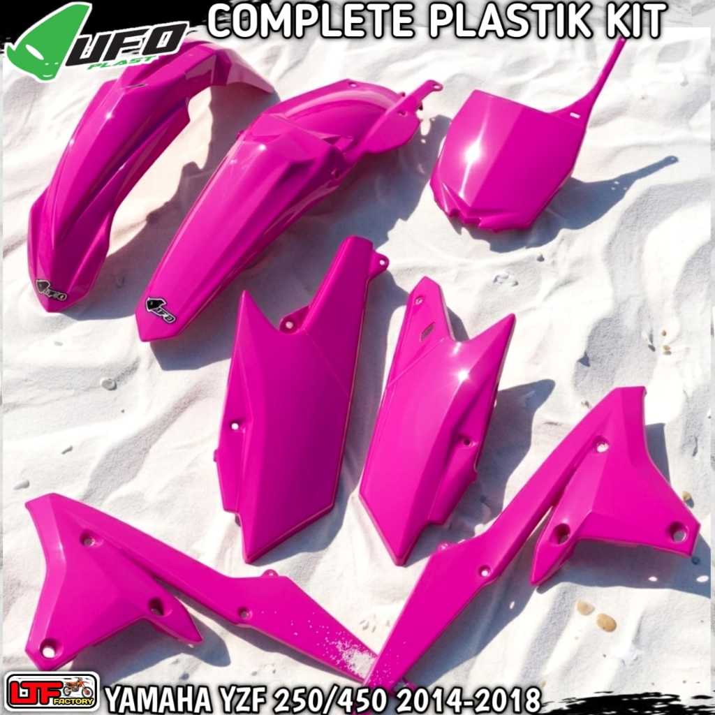 YAMAHA YZ - YZF 250 450 F 2014 2015 2016 2017 2018 - UFO COMPLETE PLASTIK KIT - COVER BODY FULL SET 