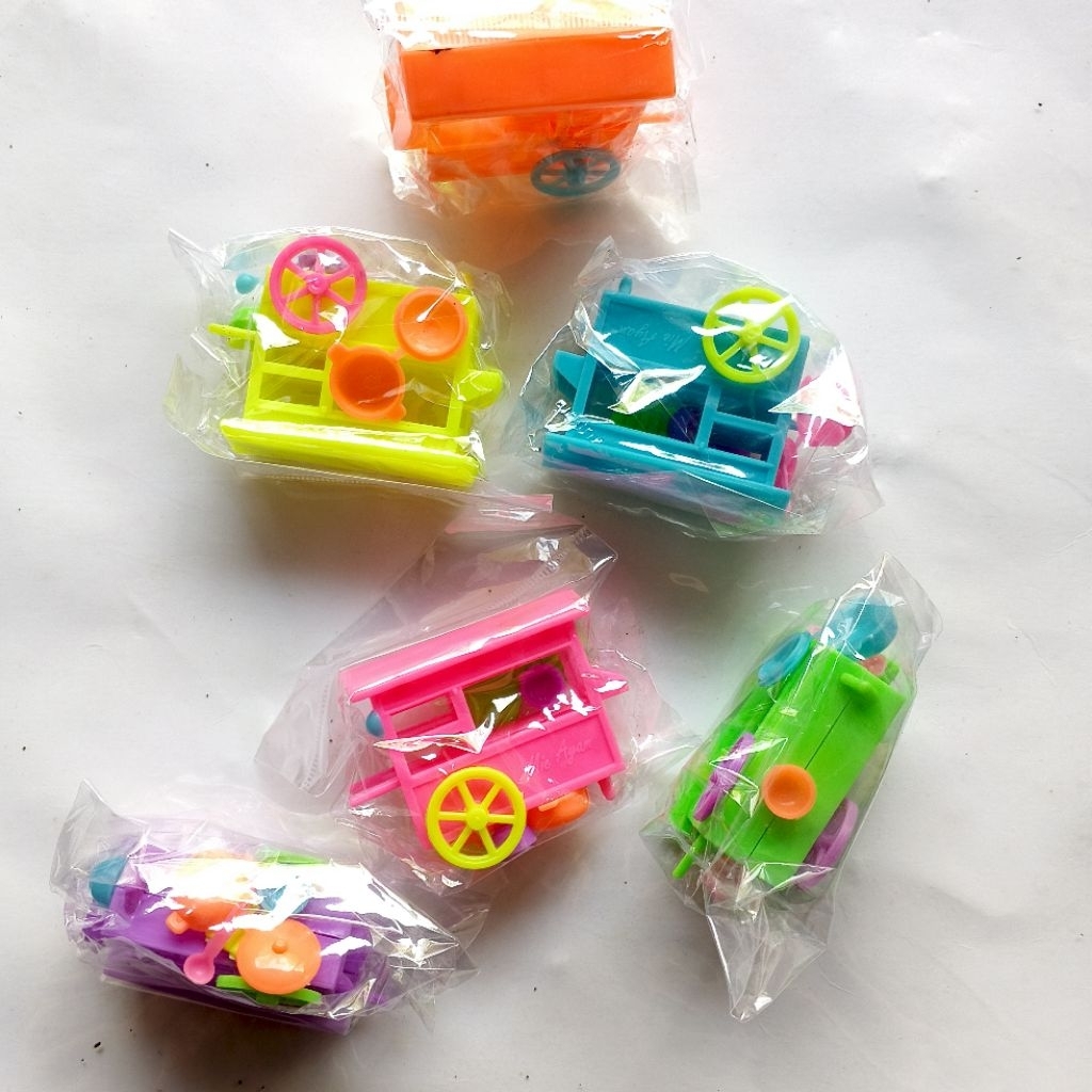 Gerobak Bakso Mini Mainan Gerobak Bakso [1 pcs]