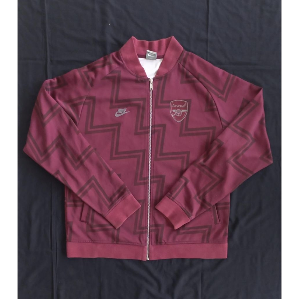 Vintage Nike Arsenal Football Track Jacket 2003-2004
