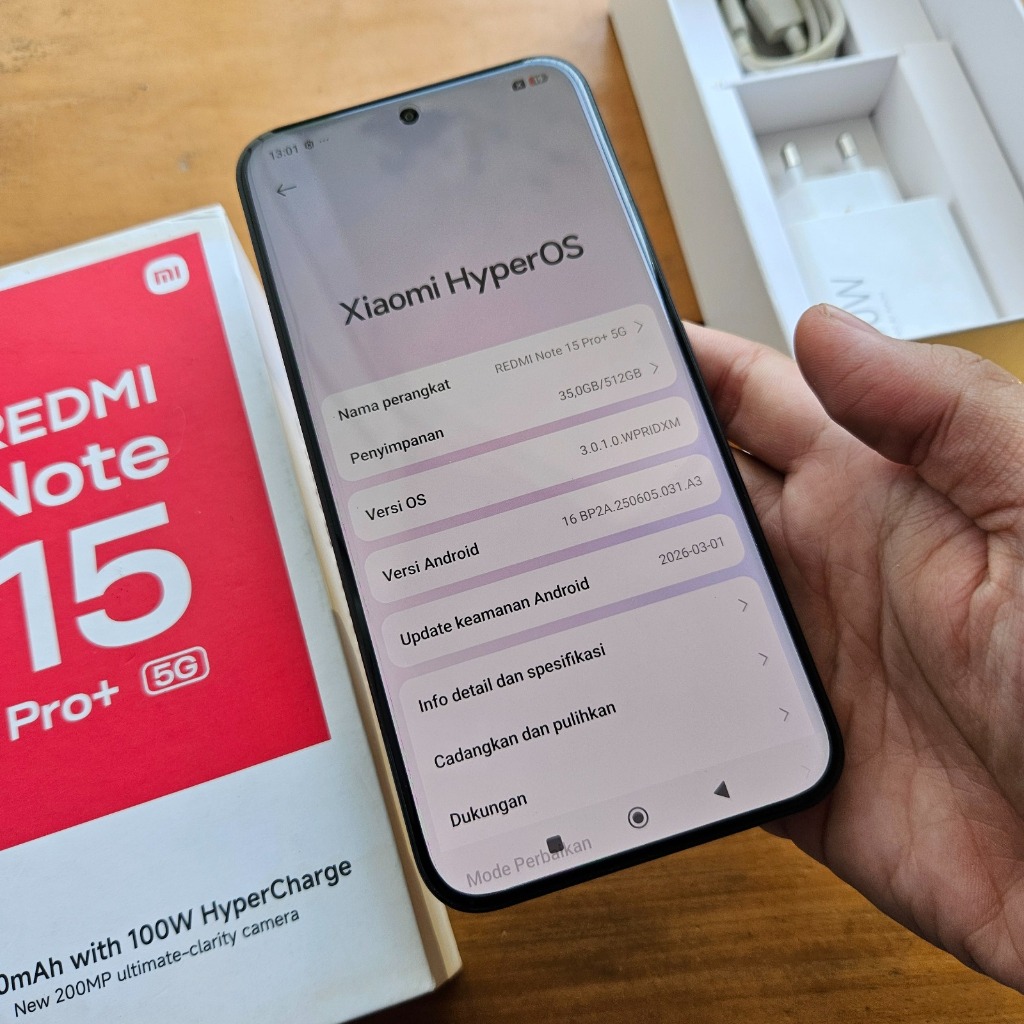 XIAOMI REDMI NOTE 15 PRO PLUS 5G SECOND 8/256 GB 12/512 GB HANDPHONE SECOND HP SEKEN HP BEKAS HP MUR