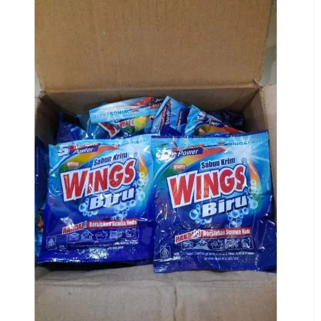 sabun wings biru