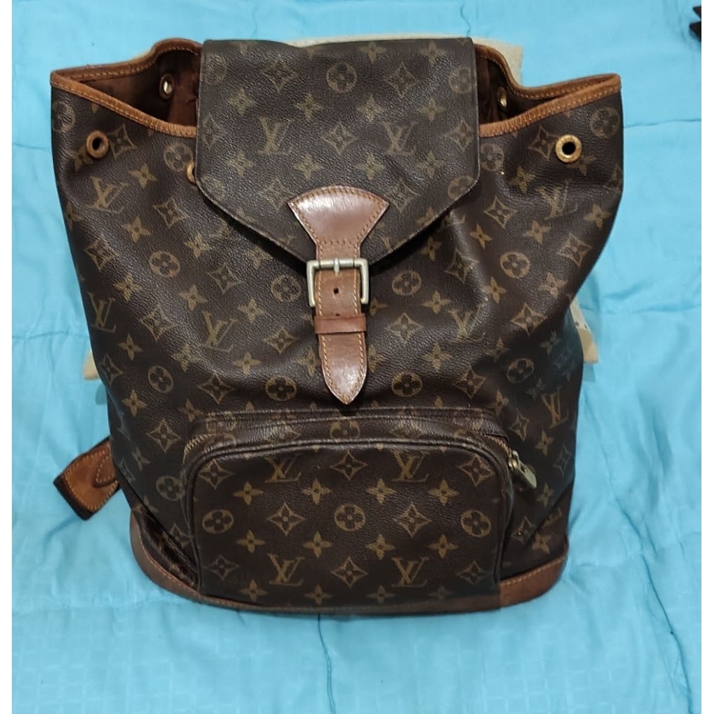 LV Montsouris GM Backpack Monogram # Preloved