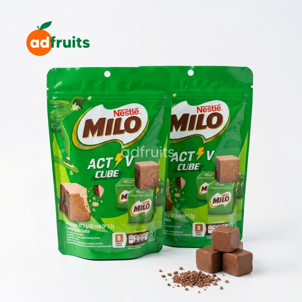 Milo Activ Cube Isi 25 pcs - Permen Milo Kotak Original
