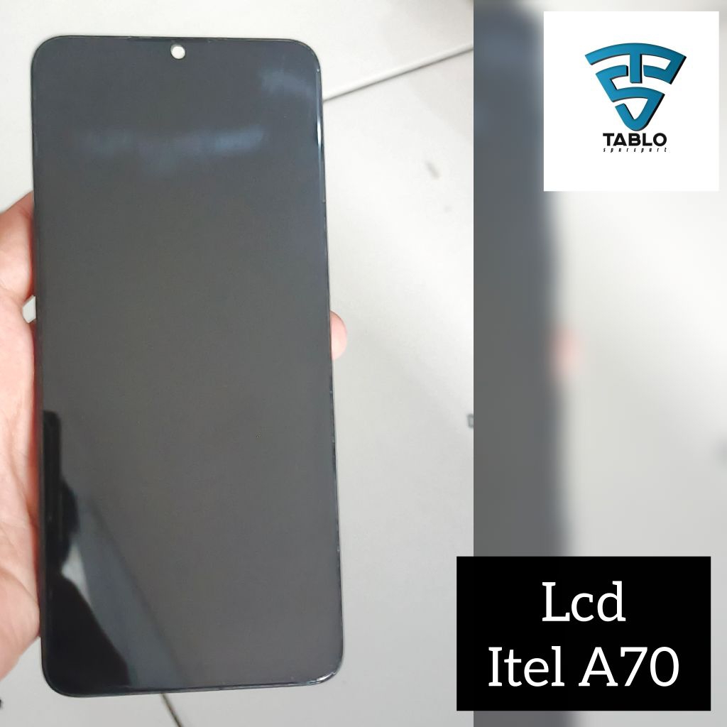 Lcd touchscreen frame Itel A70 KW second