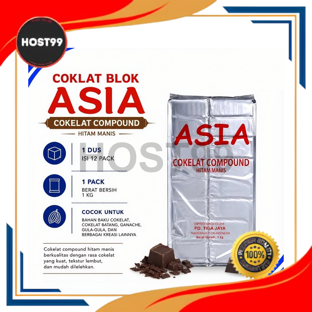 HPK - COKLAT BATANG COMPOUND CHOCOLATE ASIA 1KG