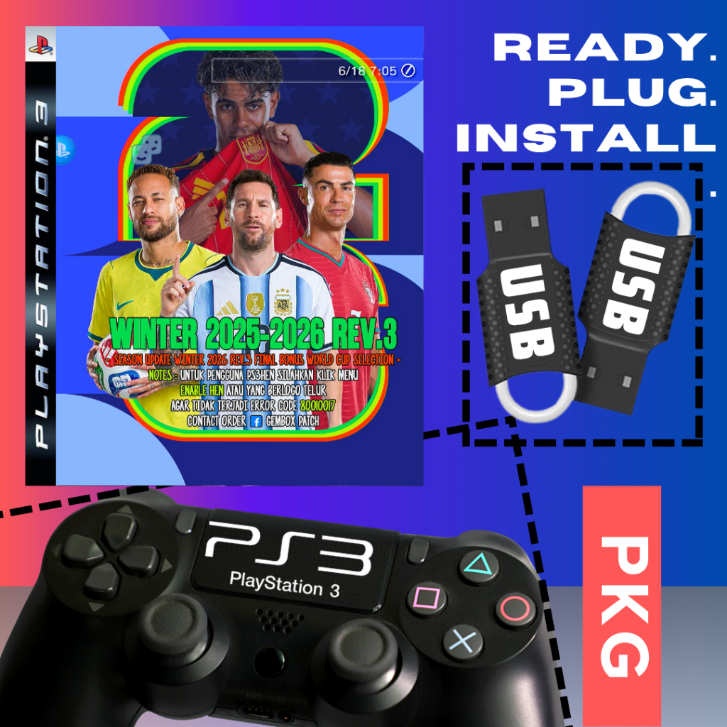 Gembox Patch Game PS3 Cfw HEN Terbaru