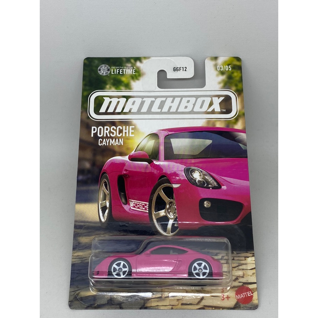 Matchbox Porsche Cayman Pink