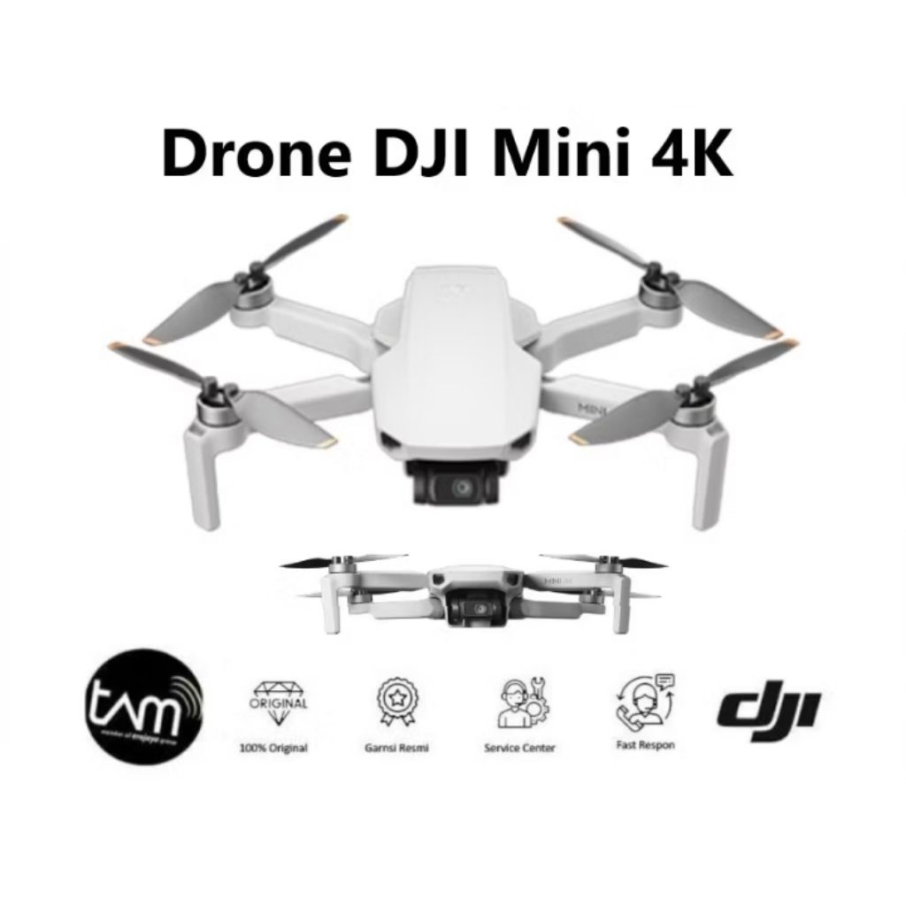 Drone DJI Mini 4K Kamera - DJI Mini 4K Camera Drone Garansi Resmi Original