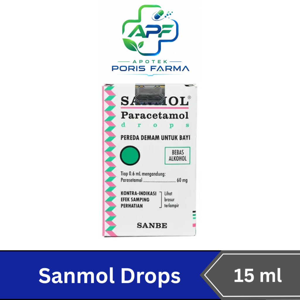 Sanmol Drop - Pereda Demam Untuk Bayi