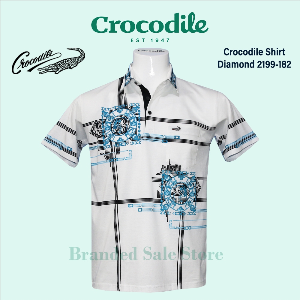 Polo Shirt Kaos Kerah Kemeja CROCODILE Diamond, 2199-182-03