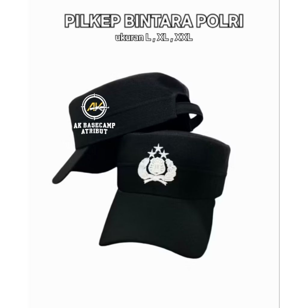 PILKEP BINTARA POLRI / TOPI KOMANDO LAPANGAN BINTARA POLRI