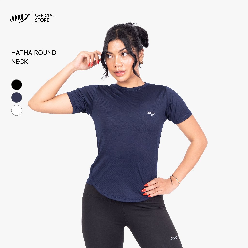 JIVVA SPORTWEAR - HATHA ROUND NECK SHIRT