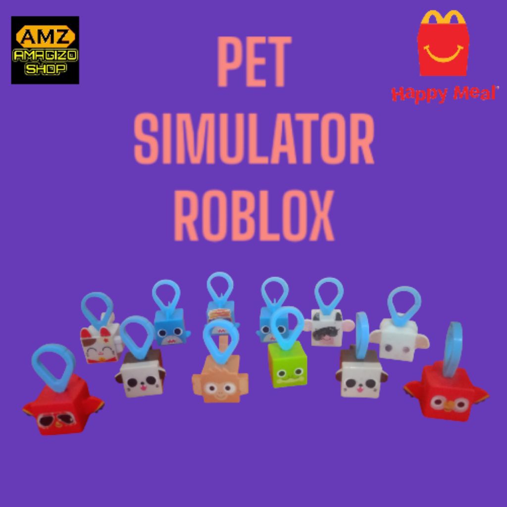 Gaci Pet Simulator MCD Set 12 Pcs Dapat Semua