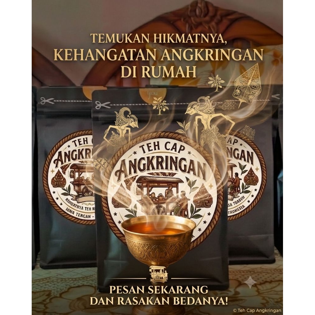 Teh Cap Angkringan/ Biang Es Teh Jumbo/ Angkringan/ Teh berkualitas