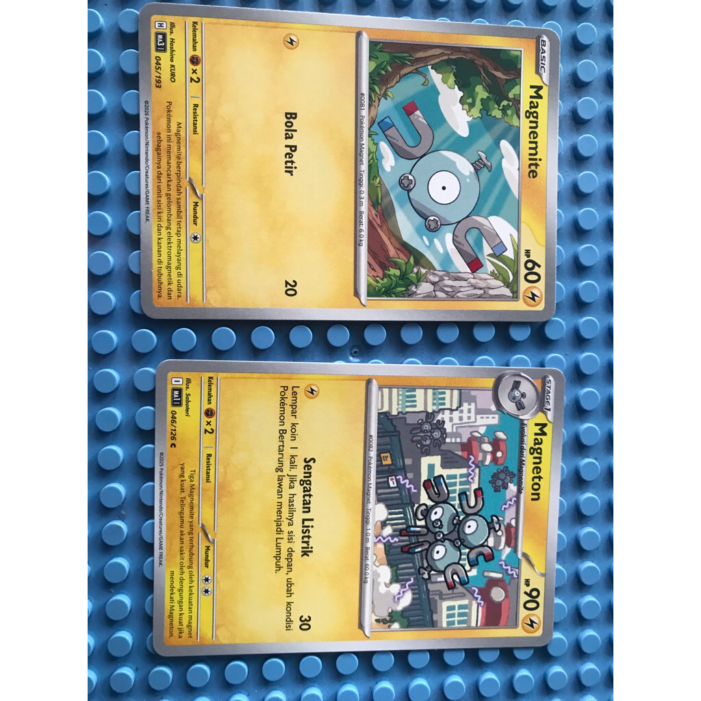 kartu pokemon magnemite magneton
