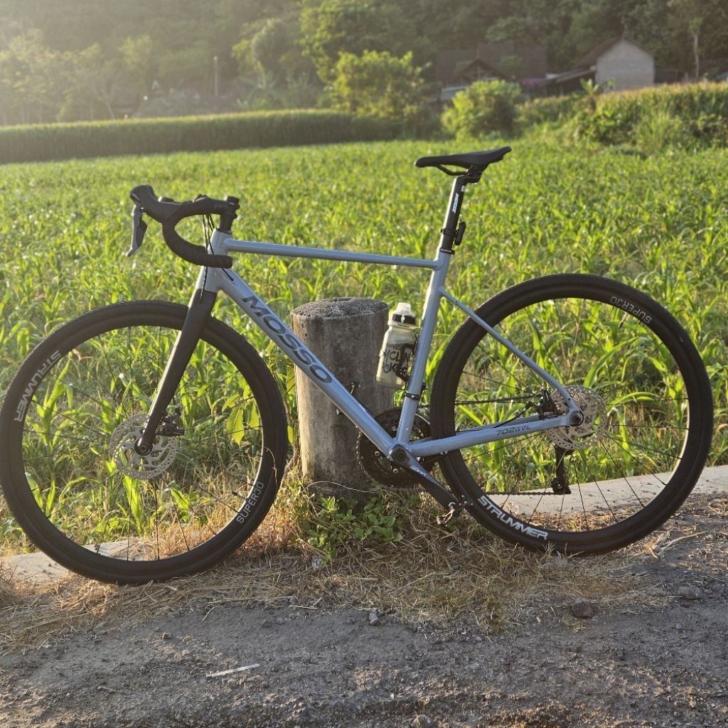 Frame Gravel Mosso 702 GVL size 510 Skygrey Frame+fork Carbon